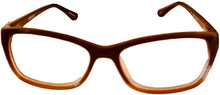 Load image into Gallery viewer, Cosmopolitan Women's Brown Plastic Rectangle Eyewear Frame C906 52mm Cosmopolitan
