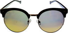 Load image into Gallery viewer, Converse Mens Soft Round Black Metal Sunglass, Flash Lens H083
