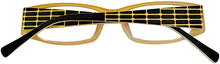 Load image into Gallery viewer, Cosmopolitan Women's Black Plastic Rectangle Eyewear Frame Plushed Lips 50mm
