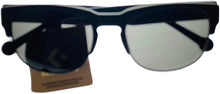 Load image into Gallery viewer, Converse Mens Soft Square Plastic Black Gold Sunglass, Smoke Lens H065
