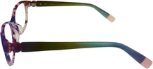 Load image into Gallery viewer, Furla Womens Rectangle Plastic Eyewear Frame Brown Pink Havana, 53mm Furla
