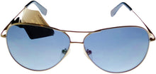 Load image into Gallery viewer, Converse Mens Silver Metal Aviator Sunglass, Smoke Gradient Lens H112 Converse
