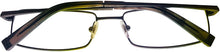 Load image into Gallery viewer, John Varvatos Designer Eyeglasses V130 in Antique-Pewter 54mm DEMO LENS John Varvatos
