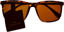 Load image into Gallery viewer, Converse Mens Matte Tortoise Plastic Rectangle Sunglass, Brown Lens H115
