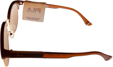 Load image into Gallery viewer, Fila Mens Matte Brown Matte Gold Front Soft Round Sunglass SF9945. 648 Fila
