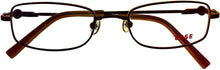 Load image into Gallery viewer, Converse Mens Brown Rectangle Metal Eyewear Frame Did Too 47mm Converse
