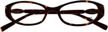 Load image into Gallery viewer, Jones New York Womens Tortoise Plastic Rectangle Eyewear J217 49mm Jones New York
