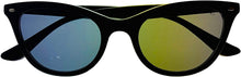 Load image into Gallery viewer, Esprit Womens Black Plastic Soft Cateye Sunglass ET39115 538 Esprit
