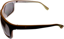Load image into Gallery viewer, Converse Mens Black White Rectangle Wrap Plastic Sunglass, H118
