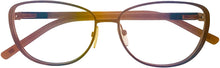 Load image into Gallery viewer, Escada Womens Rose Gold Butterly Metal Eyewear Frame VES864 383 56mm Escada
