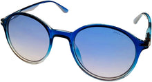 Load image into Gallery viewer, Esprit Womens Blue Fade Round Plastic Sunglass ET39124 543
