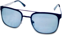 Load image into Gallery viewer, Fila Mens Shiny Dark Gunmetal Rectangle Metal Sunglass SF9949 568 Fila
