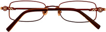 Load image into Gallery viewer, Converse Mens Brown Rectangle Metal Eyewear Frame Did Too 47mm Converse
