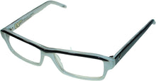 Load image into Gallery viewer, Electric Mens Black n White Rectangle Plastic Eyewear Frame KO.5 EV02600400 Electric
