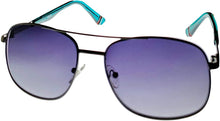 Load image into Gallery viewer, Fila Gunmetal Mens Metal Aviator Sunglass, Smoke Lens SF9980. 0568
