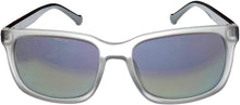 Load image into Gallery viewer, Converse Mens Black Crystal Plastic Rectangle Sunglass, Flash Lens H062

