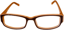 Load image into Gallery viewer, Cosmopolitan Women's Brown Plastic Rectangle Eyewear Frame Shocker 50mm Cosmopolitan
