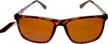 Load image into Gallery viewer, Converse Mens Matte Tortoise Plastic Rectangle Sunglass, Brown Lens H115
