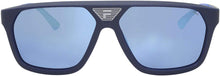 Load image into Gallery viewer, Fila SF8496 U43P Sunglasses Men's Blue/Blue Polarized Lenses Square 59mm Fila

