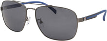 Load image into Gallery viewer, Fila SF8493 627P Sunglasses Men's Gunmetal/Grey Polarized Lenses Square 60mm Fila
