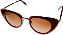 Load image into Gallery viewer, Escada Womens Butterfly Plastic Sunglasses Brown Gold SES403 700 47 Escada
