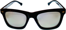 Load image into Gallery viewer, Converse Mens Black Square Plastic Sunglass, Silver Flash Lens, H071 Converse
