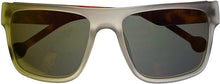Load image into Gallery viewer, Converse Mens Matte Crystal Plastic Rectangle Sunglass, Flash Lens H082 Converse

