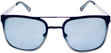 Load image into Gallery viewer, Fila Mens Shiny Dark Gunmetal Rectangle Metal Sunglass SF9949 568 Fila
