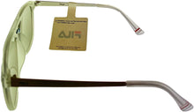 Load image into Gallery viewer, Fila Mens Matte Crystal Soft Square Metal Sunglass, Flash Lens SF9341 Z69B

