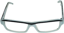 Load image into Gallery viewer, Electric Mens Black n White Rectangle Plastic Eyewear Frame KO.5 EV02600400 Electric
