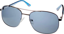 Load image into Gallery viewer, Fila Mens Silver Metal Aviator Sunglass, Smoke Lens SF9980. 0579 Fila

