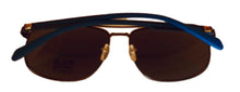 Load image into Gallery viewer, Fila Matte Brown Mens Metal Aviator Sunglass, Polarized Smoke Lens SF8493. 627P
