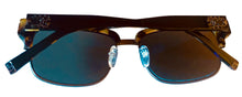 Load image into Gallery viewer, John Varvatos Mens Black Tortoise Plastic Soft Rectangle Sunglass V516
