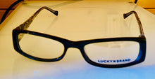 Load image into Gallery viewer, Lucky Brand Womens Black Ophthalmic Soft Rectangle Plastic Michelle 51mm
