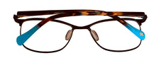 Load image into Gallery viewer, Lucky Mens Ophthalmic Soft Rectangle Black Metal Frame. D509 54mm
