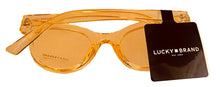 Load image into Gallery viewer, Lucky Brand Yellow Womens Sunglass Cateye Plastic, Yellow Lens Pacific
