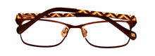Load image into Gallery viewer, Lucky Brand Mens Brown Soft Rectangle Metal Frame Tides 54mm
