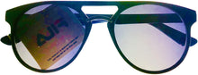Load image into Gallery viewer, Fila Mens Black Blue Gold Front Soft Round Sunglass SF9284 Z42 Fila
