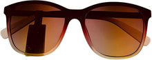 Load image into Gallery viewer, Esprit Womens Red Fade Plastic Soft Square Sunglass ET39079 531
