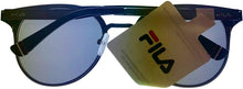 Load image into Gallery viewer, Fila Mens Matte Gunmetal Soft Square Metal Sunglass SF9950 627 Fila

