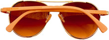 Load image into Gallery viewer, Isaac Mizrahi Womens Rose Gold Metal Fashion Aviator Sunglass IM31257 RG Isaac Mizrahi

