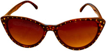 Load image into Gallery viewer, Isaac Mizrahi Womens Tortoise Plastic Cateye Sunglass IM31254 TT
