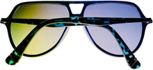 Load image into Gallery viewer, Fila Mens Plastic Blue Aviator Sunglass, Smoke Gradient Lens SF9342 0T31 Fila
