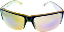Load image into Gallery viewer, Fila Sunglass Mens Rectangle Plastic Blue White Wrap Sunglass SF9340. 5G3V Fila
