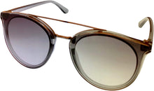 Load image into Gallery viewer, Esprit Grey Fade Plastic Round Plastic Sunglass, Smoke Gradient Lens, ET39101 505
