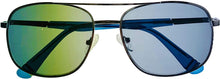 Load image into Gallery viewer, Fila Mens Silver Metal Aviator Sunglass, Smoke Lens SF9980. 0579 Fila
