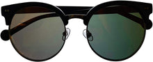 Load image into Gallery viewer, Converse Mens Soft Round Black Metal Sunglass, Flash Lens H083
