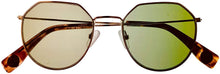 Load image into Gallery viewer, Converse Mens Soft Round Gold Metal Sunglass, Smoke Gradient Lens H117 Converse
