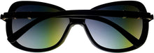 Load image into Gallery viewer, Esprit Sunglass Womens Square Black Plastic Rectangle 19456 538
