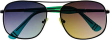 Load image into Gallery viewer, Fila Gunmetal Mens Metal Aviator Sunglass, Smoke Lens SF9980. 0568
